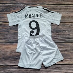 Real Madrid Home kid's soccer uniform